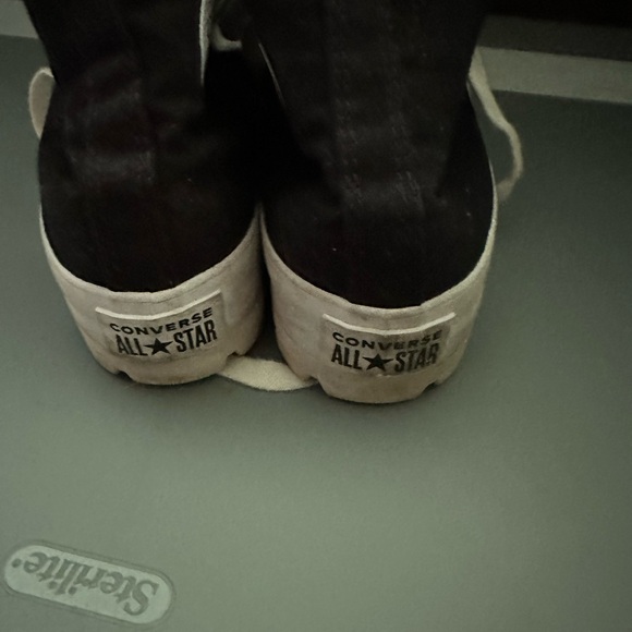 Converse Platform Original Black and White Sneakers - Picture 4 of 6